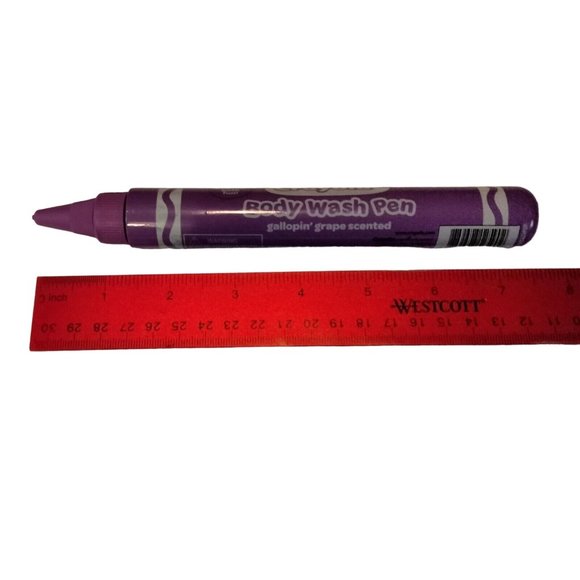 Crayola Body Wash Pen Purple Galloping Grape Scent party favor stocking stuffer - Picture 4 of 4